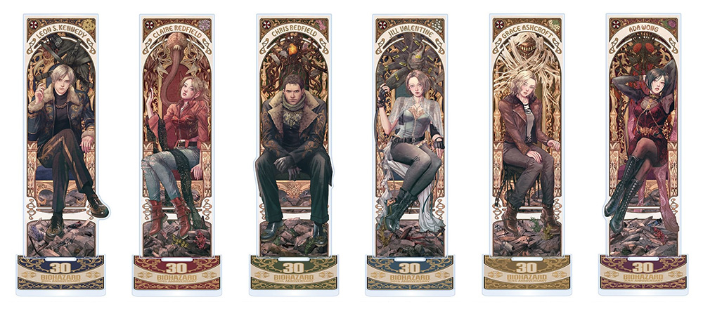 Resident Evil™ 30th Anniversary Character Acrylic Stand Collection